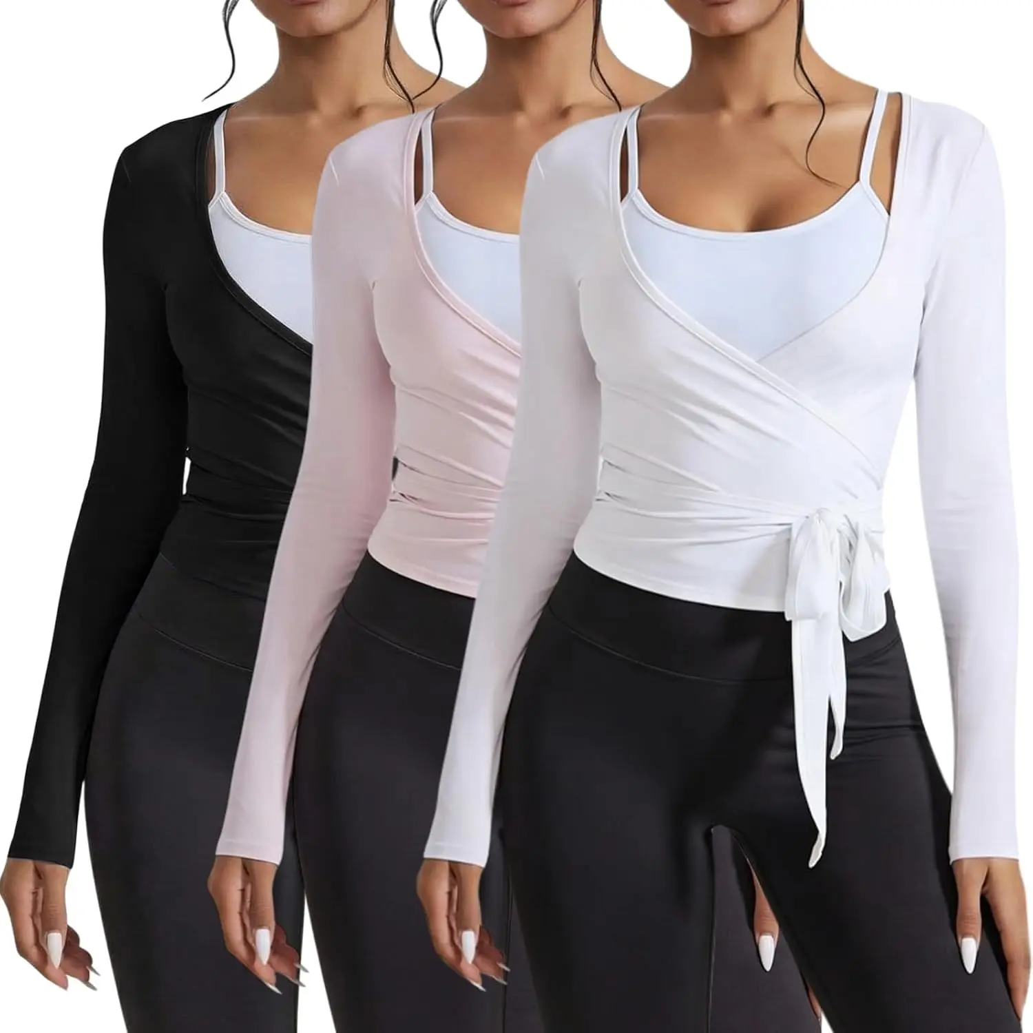Black, Pink, White