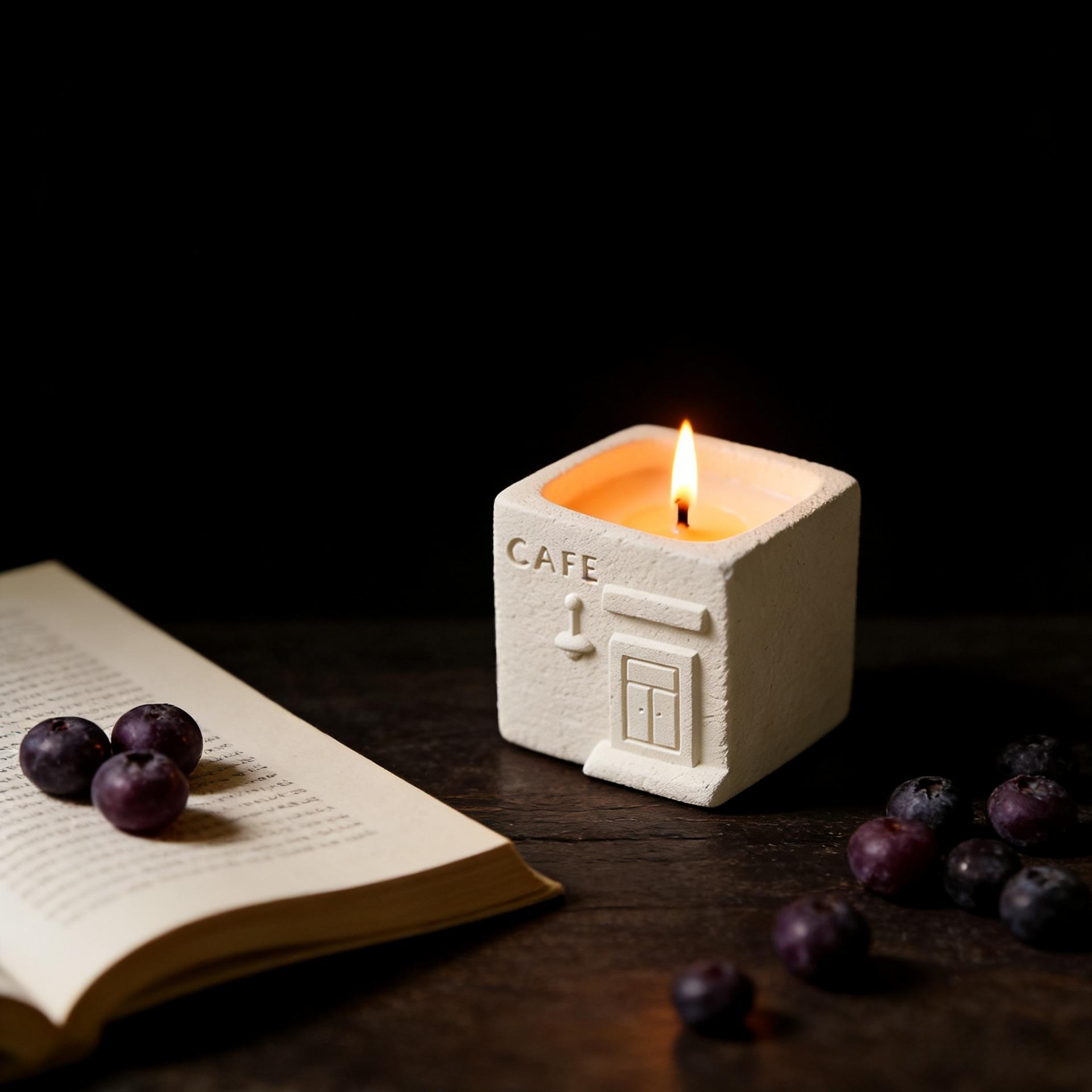 House modeling silicone mold multifunctional DIY handmade mold plaster flower pot pen holder candle cup creative desktop storage decoration food grade silicone high temperature resistant and easy to release handmade lovers must