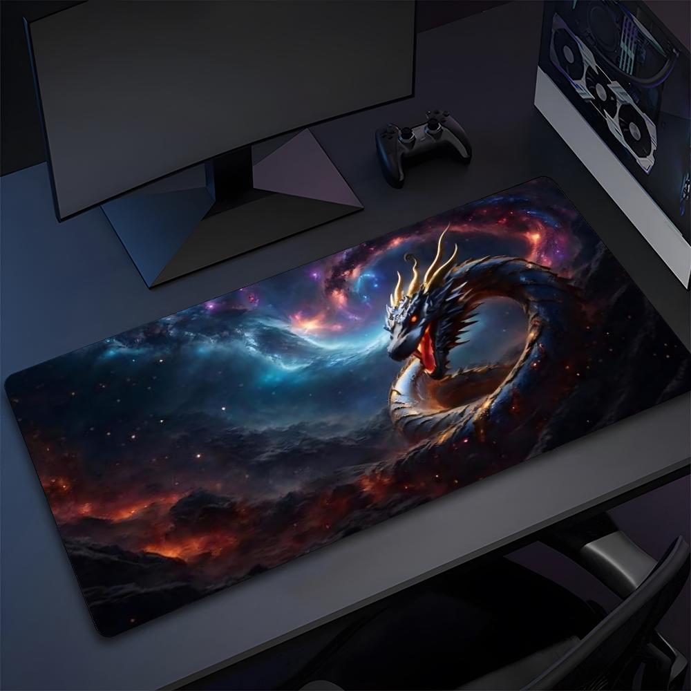 Extra Large Dragon Pattern Mouse Pad High Quality Natural Rubber Mouse Pad The Most Professional Washable Laptop Mouse Pad Gaming Mousepad Universal Mouse Pad