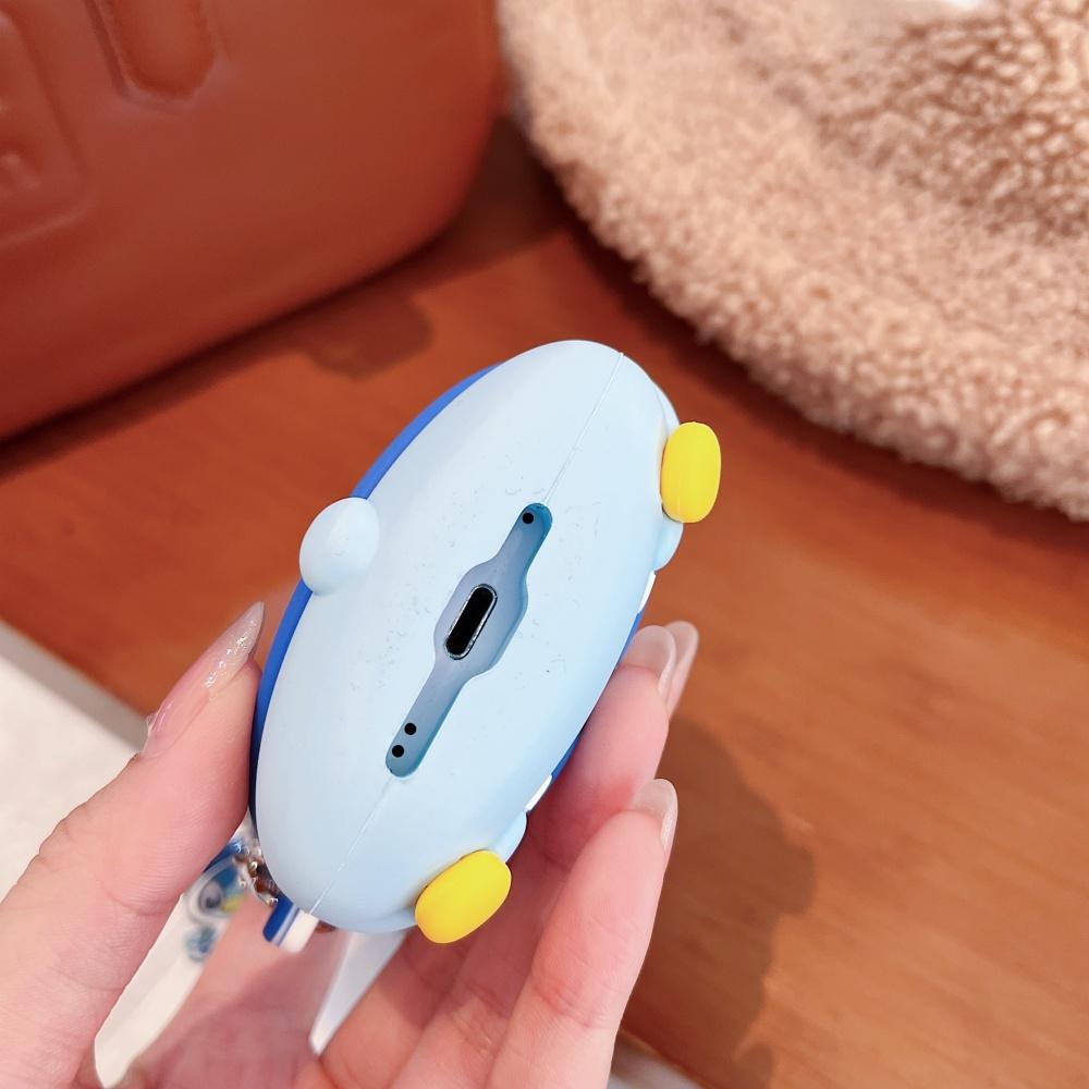 1 Pipup headphone case,Cute wireless Bluetooth earphone case, drop resistant, durable and stylish accessory, suitable for AirPods pro3/1/2/3/4/pro/pro2(Different models may have different shapes)