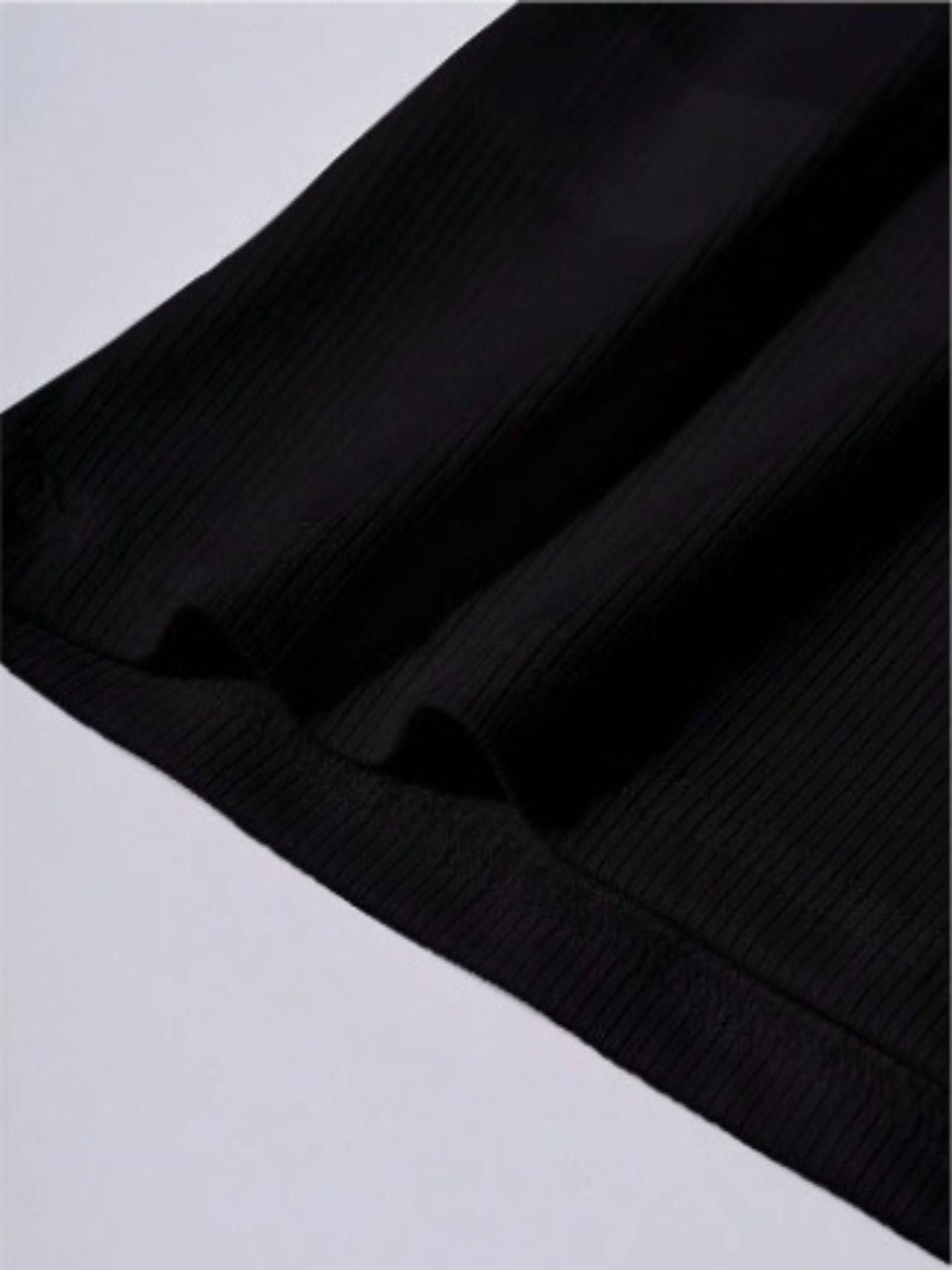 Women's Solid Color Sports Tank Top, V Neck Ribbed Sleeveless T-Shirt, Breathable Comfort Underwear, Moisture Wicking Shirt