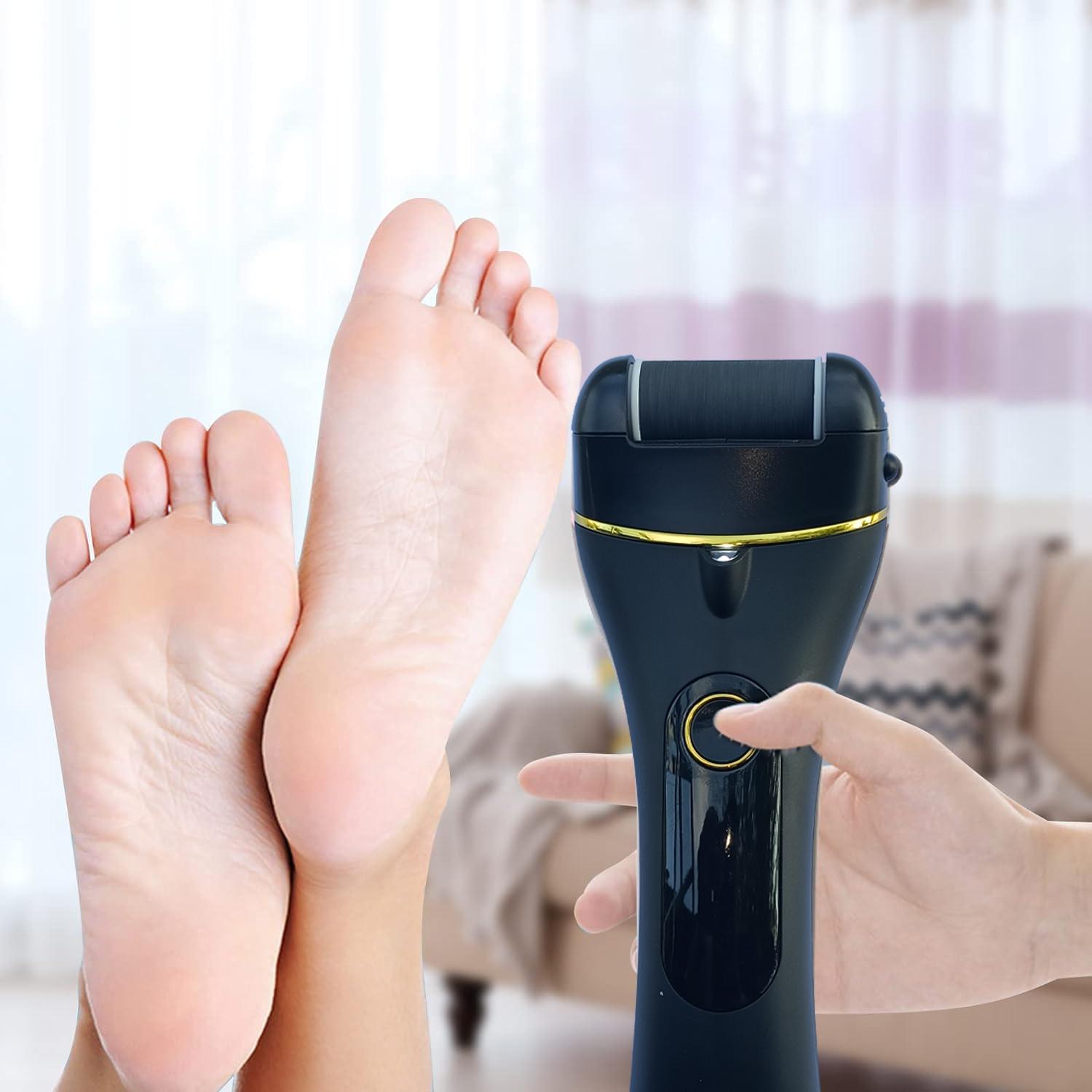 Charging and Washing Automatic Calluses Removal Machine for Household Use, 1 Set Electric Foot Calluses Removal Kit, Charging and Repairing Foot Electric Tool for Winter Gift