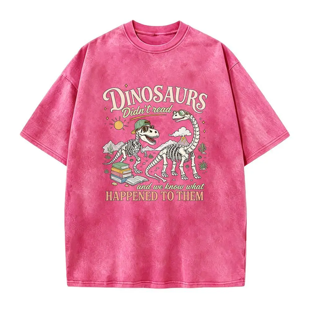 Dinosaurs Didn't Read Skeleton Shirt, Funny Reading Shirt, Book Lover Teacher Gift, Reading Teacher Shirt, Librarian T-Shirt
