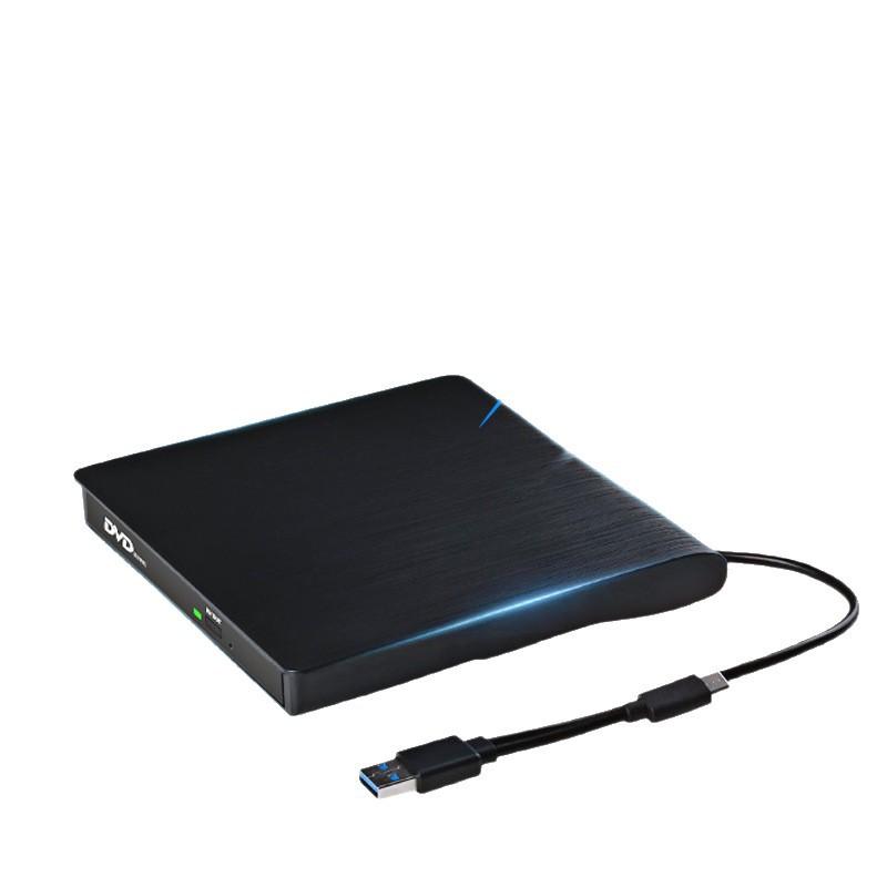 USB3.0 DVD Burner Brushed External Optical Drive Type-C Mobile Universal Drive for PC