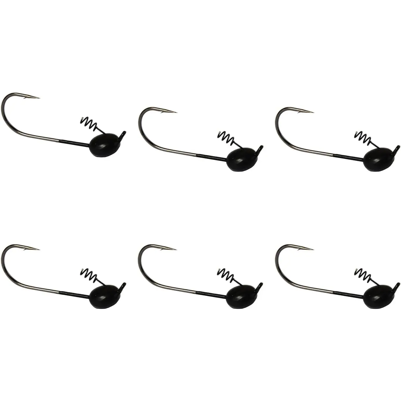 6 count Tungsten Shaky  Jig,Tungsten Jig  for Bass Fishing