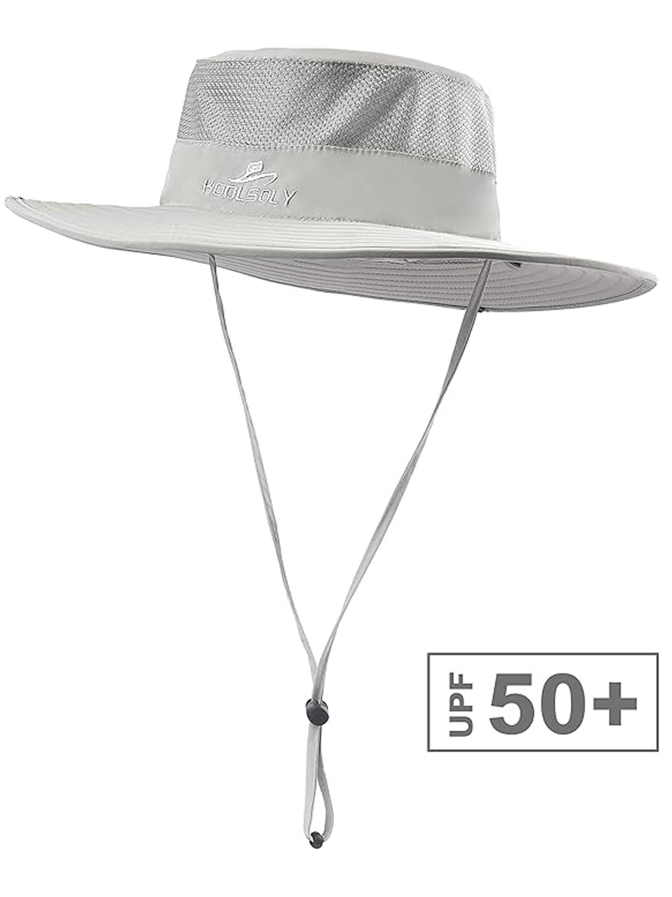 Outdoor UV Sun Protection Wide Brim Fishing Cap with Removable Flap