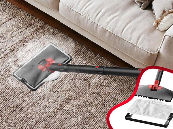 Phueut Lightweight Detachable Steam Mop Cleaner - 2 Modes 3 Temp Levels, Heavy Duty Powerful Handheld Steam Cleaner for Cleaning/Hardwood/Tile Grout