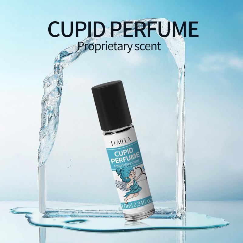 Men's Perfume Rollerball, Cupid Eau De Cologne, Long-Lasting Fragrance, Alcohol-Free, Couples Date Perfume, Portable Packaging, Birthday Gift, 10ML
