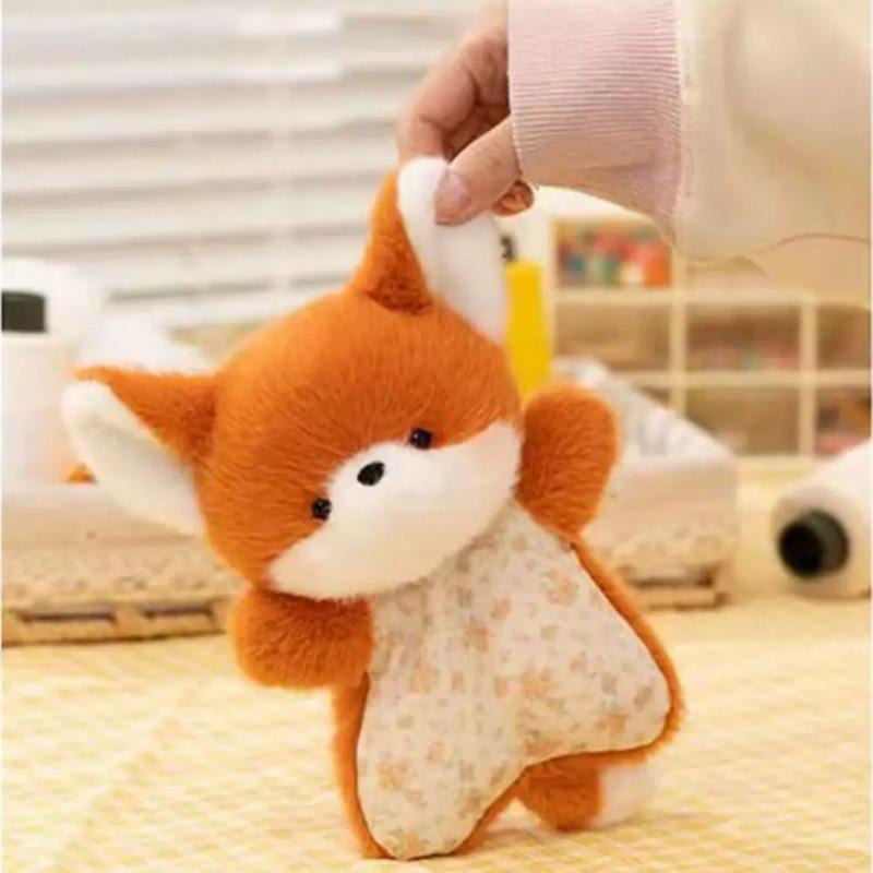 Cartoon Bean Bag Fluffy Texture Soft Decompression Stuffed Animals Supine Position Comfortable To Touch