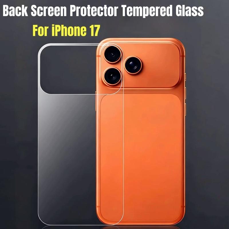 Full Coverage Back Screen Protector Film for Apple iPhone 17 Pro Max 17 Air 17pro Max, Tempered Glass Protection, Durable and Scratch-Resistant, Accessories