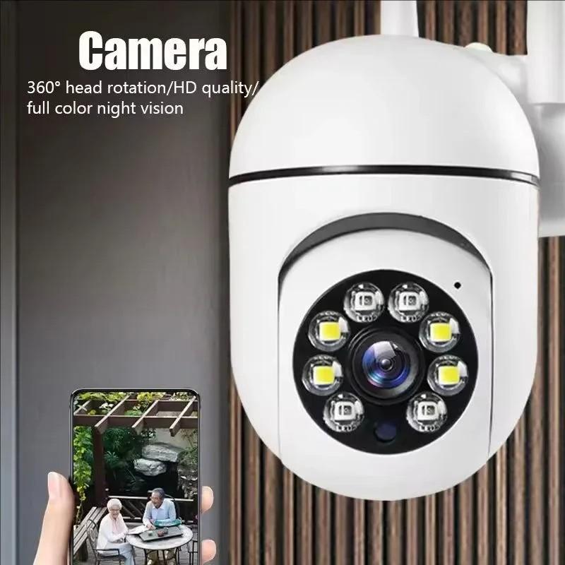 8mp Wi-Fi Ip Outdoor Wireless Security Camera, 4x Zoom, Ai Human Tracking, Two-Way Audio, HD Night Vision, Color Camera
