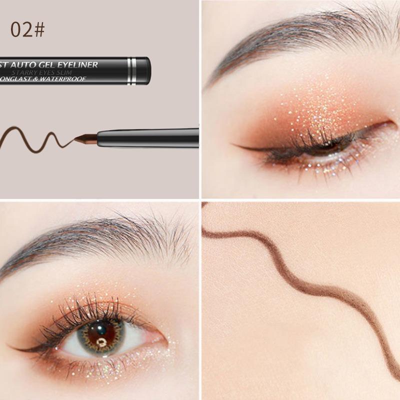 UOVOPENS famous craftsman, black eyeliner pen Gel Eyeliner ultra-thin eyeliner waterproof UP04