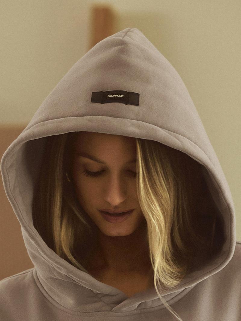 GLOWMODE Heavyweight Fleece Oversized Hoodie Fall TikTokShopBlackFriday