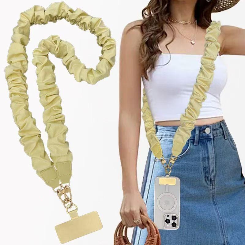 Foldable Cloud Phone Lanyard, Crossbody Anti-Loss Neck Strap, Suitable for All Models, Summer Commute Women's Accessory