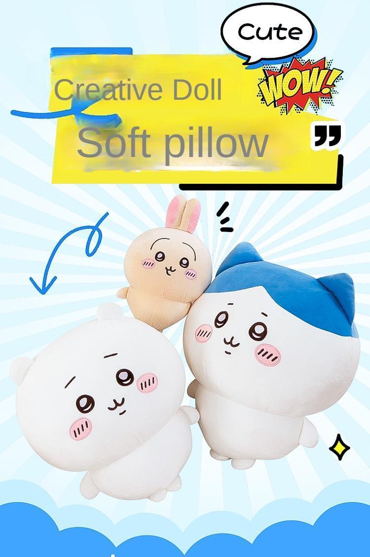 20-30CM Cartoon Usachi Chiikawa Doll Jiikawa Chikawa Series Doll Hachi Self-deprecating Bear Plush Toy Pillow Children's Gift