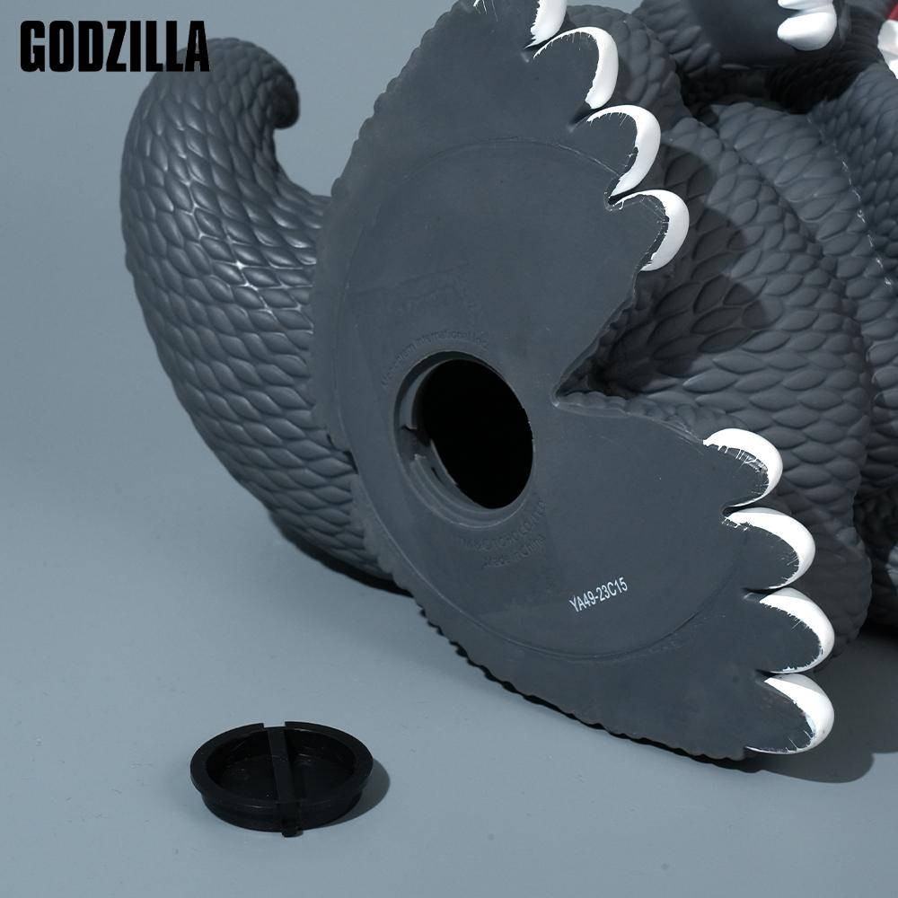 L-1PC Godzilla Official License Godzilla Piggy Bank Unique Money Saving Box Coin Bank Savings Bank Movie Merch for Home Desktop Decoration Gifts for Fans Birthday Christmas