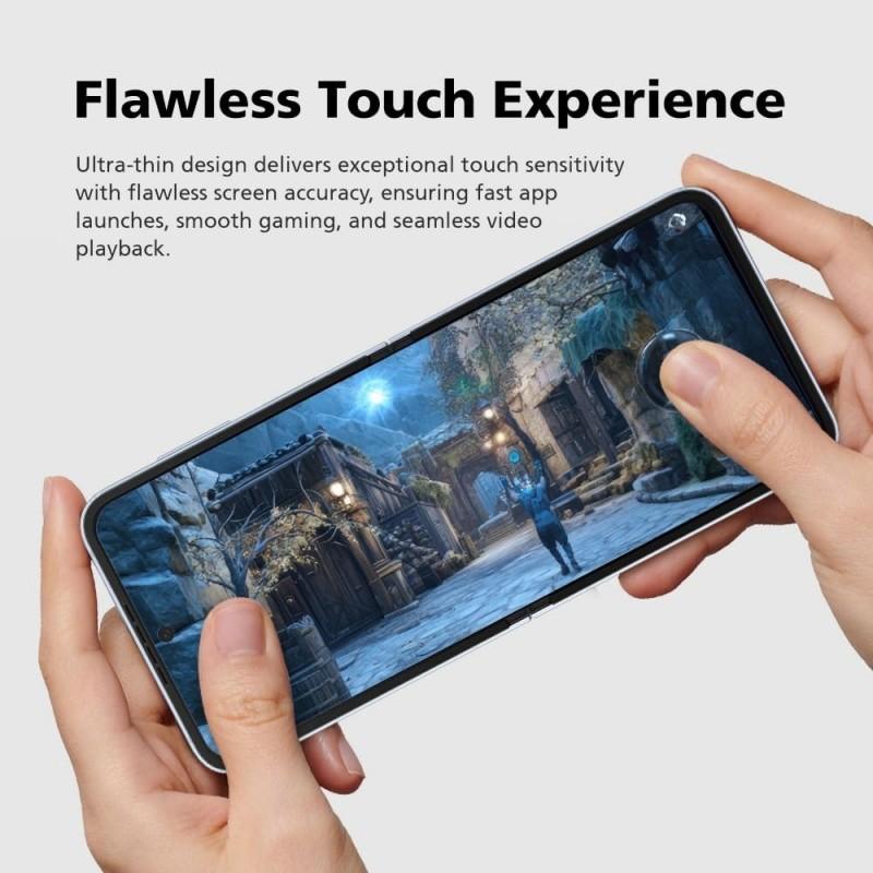 2-In-1 Privacy Screen Protector Film for Samsung Galaxy Z Fold 8/7/6/5, Internal + Front Tpu Material, 3h Hardness, Shell-Friendly Design