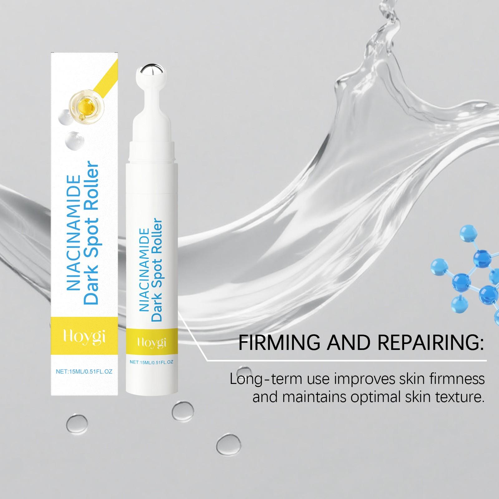 Hoygi Niacinamide Rollerball Essence, 15ML*2, Locks in Moisture, Lightweight Hydrating Formula, Easy Absorption Skincare Serum