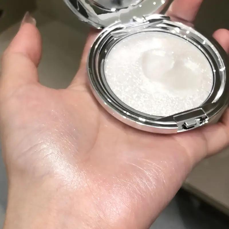 Starlight Shattered Diamond Highlighter, Pearlescent Fine Shimmering Highlighter, Delicate Brightening, Contouring Full Face, More Shimmering with Layering, Multi-Scene Use, Holiday Gift, Glow Highlighter, Glowy Highlighter