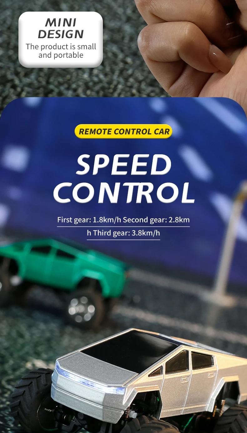 Remote Control Cybe 1:64 Scale Cyber Pickup Alloy Mini Remote Control Car, Off-Road ...