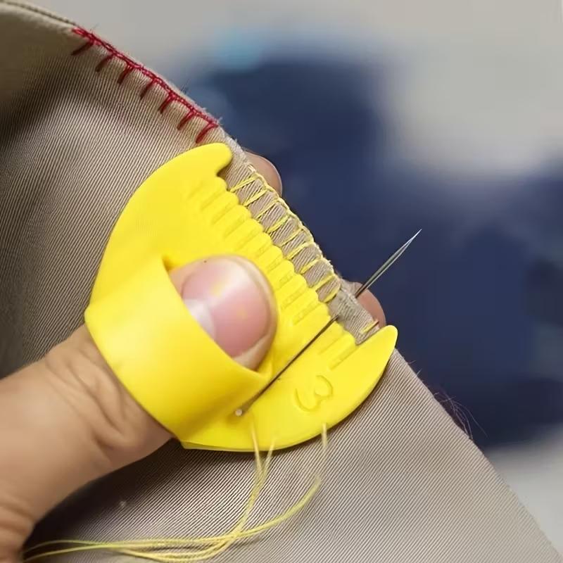 Simple Sewing Tool Set, Durable Plastic Edged Stitch Lock & Knitting Tools, Ideal for Beginners & Seniors, Perfect for DIY Projects