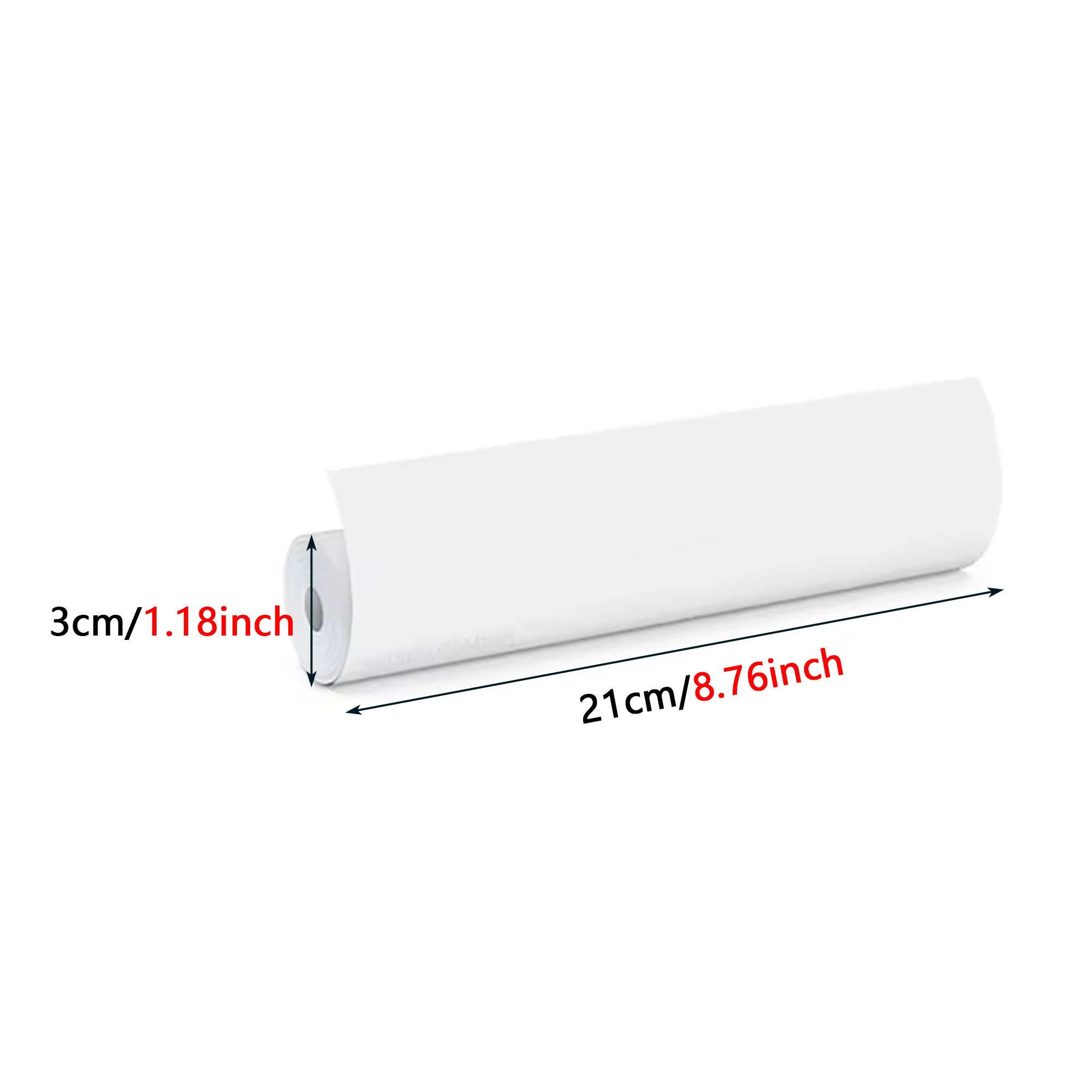 10 Rolls A4 Size Thermal Printer Paper, High Quality Fast Drying Continuous Paper, Home and Office Use, Multifunctional Printing Solution