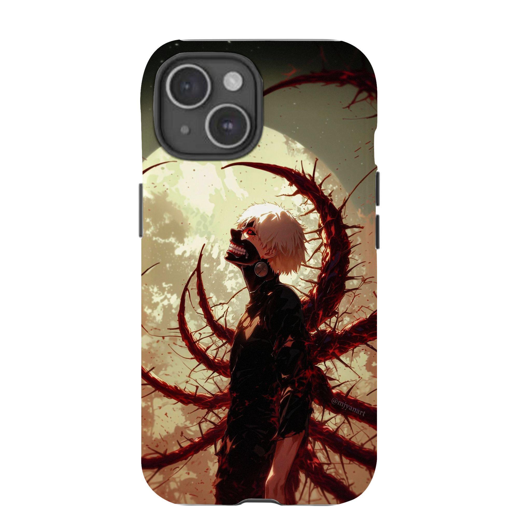 Tokyo Ghoul Double-layer durable phone Cases For iPhone 17 16 15 14 13 12 Promax Pro Plus, hard shell protection ,Unique design,best Gift
