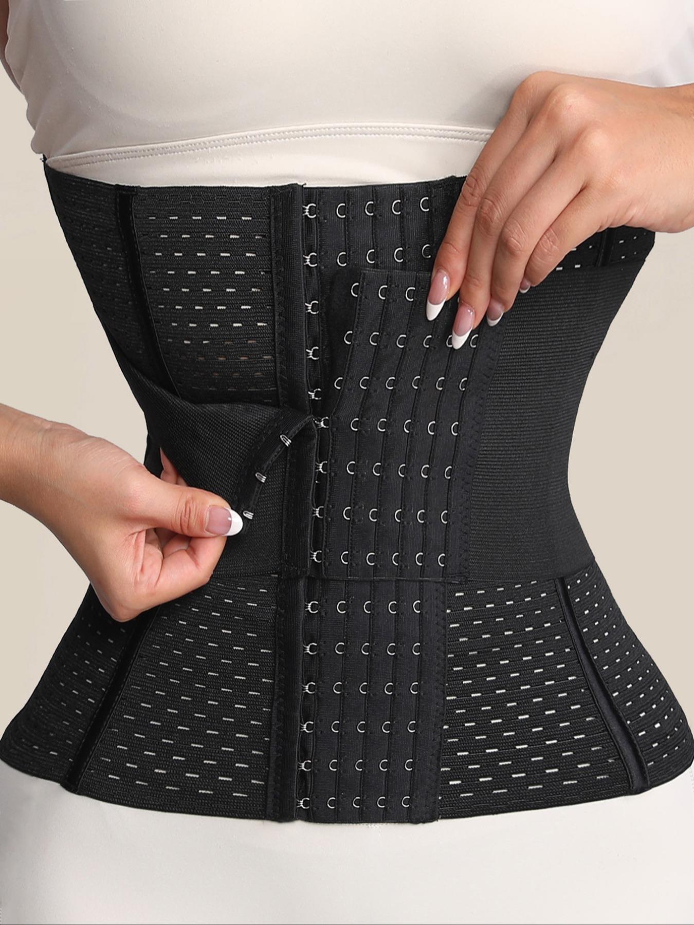 Wrap Waist Trainer Body Shaper Double Belt Sheath Height 28CM Faja Body Shaper Corset Shapewear Woman Flat Tightens Belly  Waist Trainer Body Shaper Girdles for women