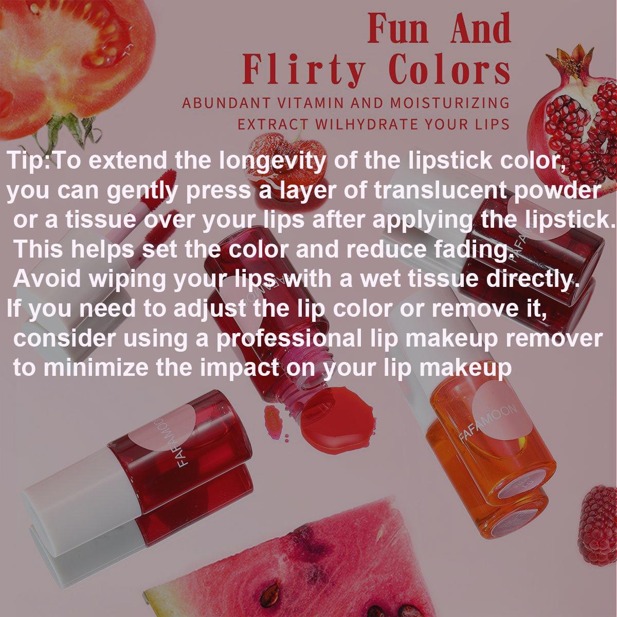 Long Lasting Lip Gloss, 4 Counts/set Easy Coloring Lip Sticks, Moisturizing Lipstick Suitable for All Occasions Lip Makeup, Makeup Accessories