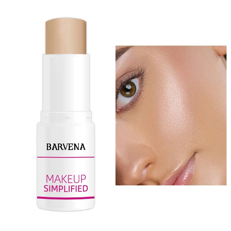 Waterproof Sweatproof Moisturizing Full Coverage Foundation Stick, Pore Minimizing Oil Control, Perfect for All Skin Tones, 20g Gift