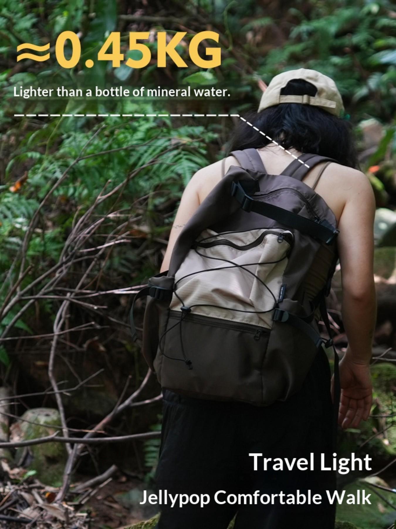 Multifunctional Outdoor Travel Backpack, Waterproof Lightweight Hiking Bag, Cycling Sports Leisure Backpack, Single Pack