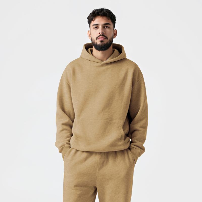 GINGTTO Men's Pullover Sweatshirt Hoodie Casual Unisex Oversized Solid Loose Fit Comfy Streetwear GINGTTO Men's Pullover Sweatshirt Hoodie Casual Unisex Oversized Solid Loose Fit Comfy Streetwear