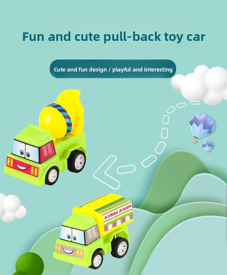 Kids Toy Cars, Pull Back Engineering Vehicles, Educational Toys for Babies, Kindergarten Gifts & Promotional Items