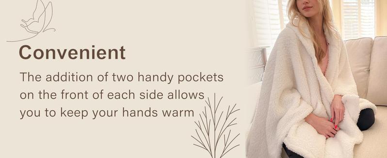 Songling Wearable Blanket Sherpa Poncho Office Work Warm Cozy Shawl Blanket,Plush Cape Wrap for Adults Songling Wearable Blanket Sherpa Poncho Office Work Warm Cozy Shawl Blanket,Plush Cape Wrap for Adults