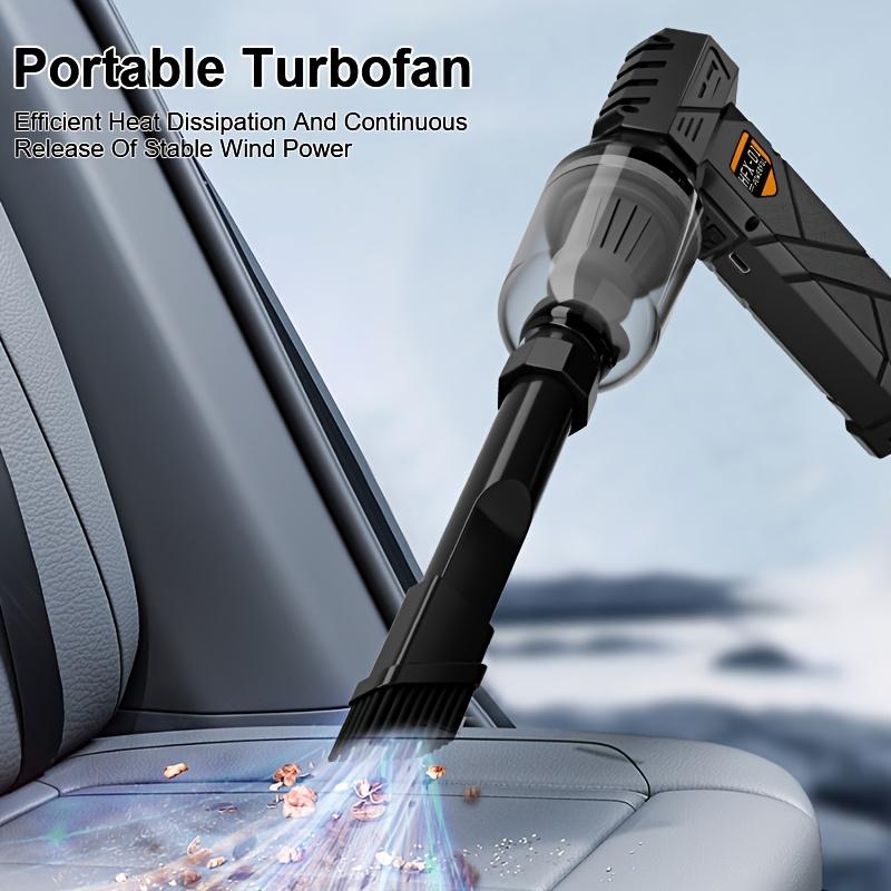 2026 New Handheld Brushless Fan, Strong Turbine Motor, 4 Speeds, Adjustable Wind, Rechargeable Battery, Portable, Multi-Use