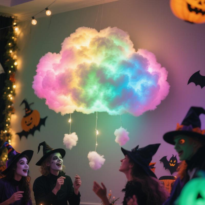 DIY thundercloud lights, colorful cloud lights, USB-powered decorative lights – create your own personalized atmosphere, Clouds Light