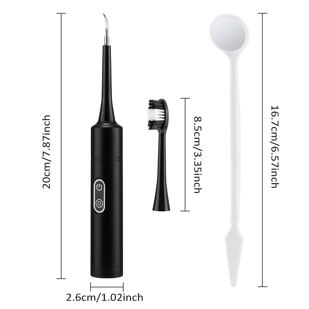 Electric Toothbrush Set Tooth Cleaner, 5-Speed Adjustable Oral Care Kit, Teeth Cleaning Tools, Ideal for Daily Hygiene Routine