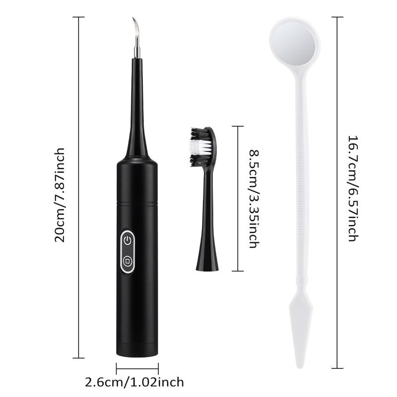 Electric Toothbrush Set Tooth Cleaner, 5-Speed Adjustable Oral Care Kit, Teeth Cleaning Tools, Ideal for Daily Hygiene Routine