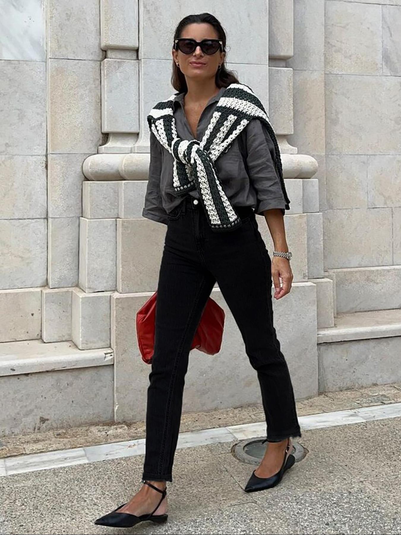 Elastic Washed Casual Slim-Fit Straight Jeans, Fashion Jeans, Plain Denim Jeans for All Seasons, Elegant Style for Dates & Daily Wear