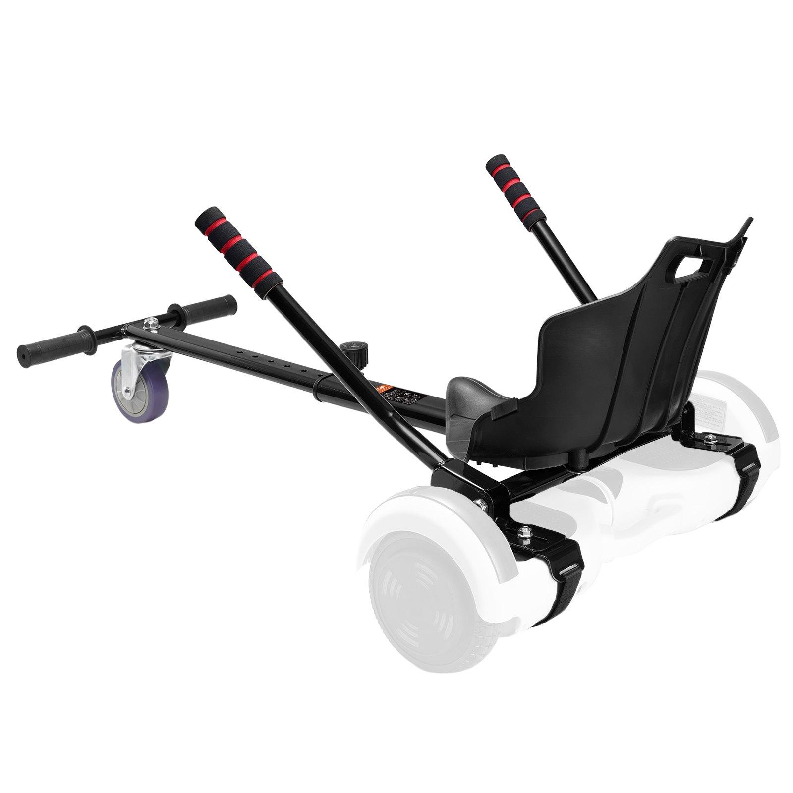 【Summerfinds】VEVOR Hoverboard Seat Attachment(Not included hoverboards), Compatible with All 6.5" 8" 8.5" 10" Hoverboards, Grips Control, Adjustable Frame Length and 220 LBS Load Capacity, Hover Board Go Karts Ac 【Summerfinds】VEVOR Hoverboard Seat Attachment(Not included hoverboards), Compatible with All 6.5" 8" 8.5" 10" Hoverboards, Grips Control, Adjustable Frame Length and 220 LBS Load Capacity, Hover Board Go Karts Ac