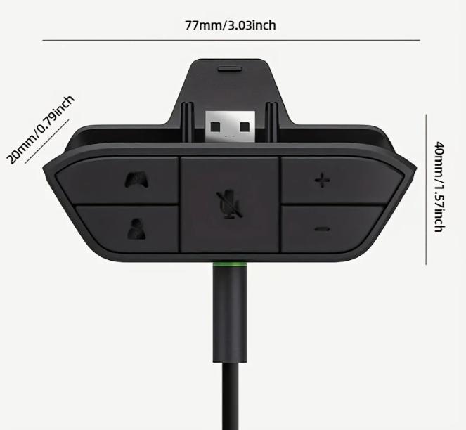 Wireless Audio Adapter for Xbox One and Series X/s, Console Controller Accessories, Enhanced Connectivity, Compatible with Multiple Devices, High-Quality Sound Experience, Console Accessory