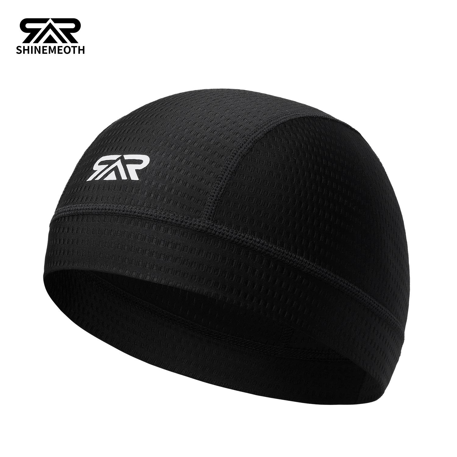 Shinemeoth Ultra Soft Mesh Cycling Cap, Skin-Friendly Helmet Liner, Durable Non-Fading Cool Hat, Comfortable Riding Accessory