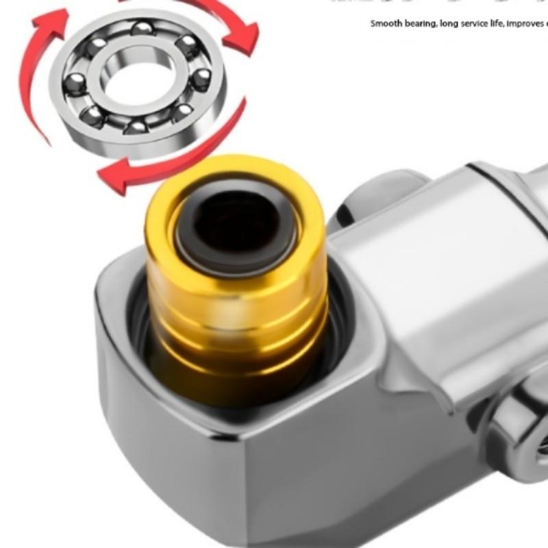 Right Angle Screwdriver Corner Tool, Electric Drill Adapter for Tight Spaces, Universal Right Angle Turner for Screwdrivers and Drills