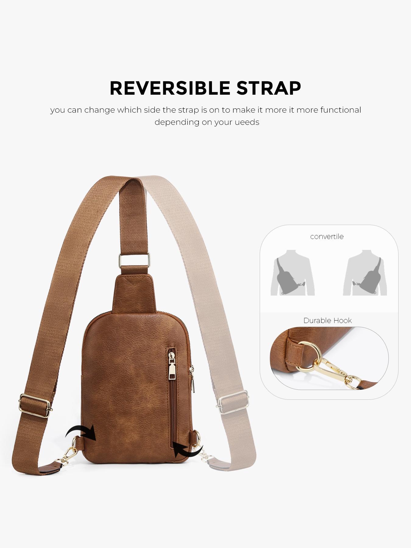 Checkered Women's Solid Color Fanny Pack, Fashionable Sling Bag for Daily Used, Casual Trendy Versatile High-quality Daily Commuting Bag, Checkered Bum Bag