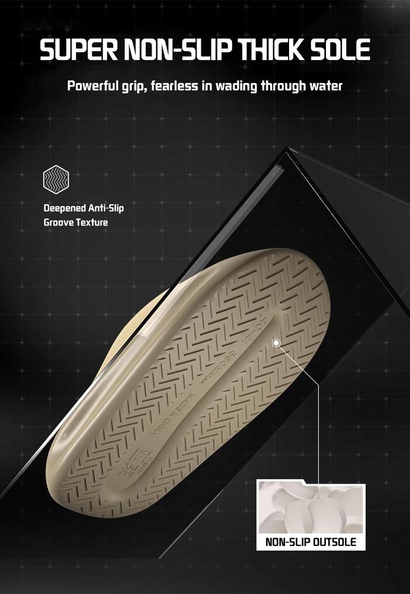 Yassia Unisex EVA thick sole Comfortable Clogs, Casual Breathable Non-slip Slippers for Indoor & Outdoor Wear