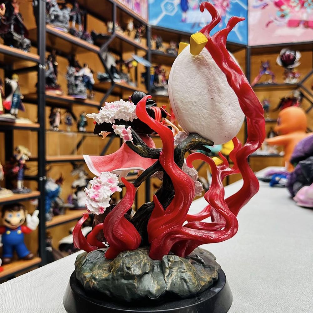 One Piece Demon Slayer Kimetsu no Yaiba Nezuko Kamado Figure, The Ultimate Anime Collectible，Nezuko Kamado Blood Demon Art Statue, Desktop Statue! Best Gift for Demon Slayer Lovers，Perfect Desk Decor for Otakus