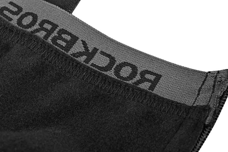 ROCKBROS Winter Cycling Shoe Covers Men's Warm Bike Shoe Cover Water Resistant Windproof Bicycle Overshoes for Mountain Road Bike