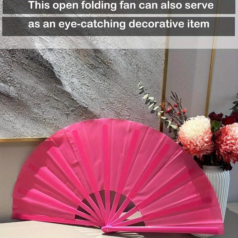 13 Inch Large Rave Fan, Popping Fan Clacking Fans for Line Dancing ...
