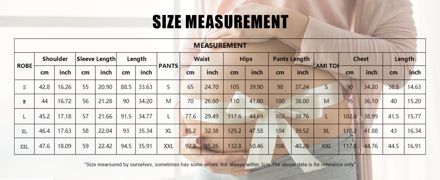 SWOMOG Maternity Nursing Robe Set 3 Piece Breastfeeding Pajamas 3 in 1 Labor Delivery Sleevless Tops&Long Pants Pregnancy Pjs Machine Washable Casual