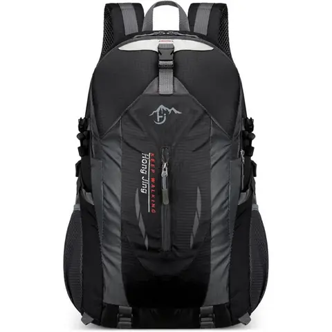JSERYISGN 1pc 30L Hiking Daypack Backpack Lightweight Laptops Protection for Men Women Outdoor Sport Cycling Traveling Camping Fitness Gym Bag